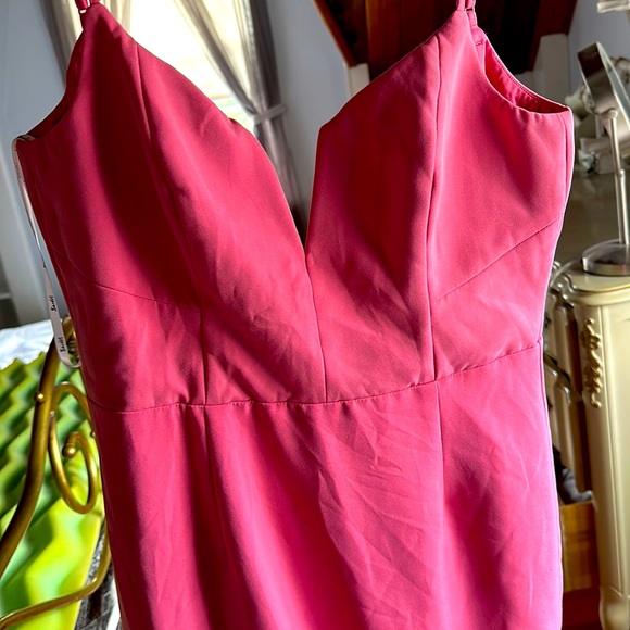 worn one Bardot pink dress - Picture 2 of 8